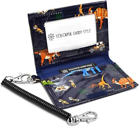Amazon Co Jp パスケース チェーン付き 子供用 発見 探検 恐竜大陸 ネイビー N シューズ バッグ