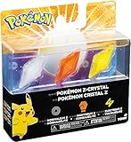 Pokemon Z-Ring Normalium Z, Frightinium Z & Electrium Z Crystal 3-Pack