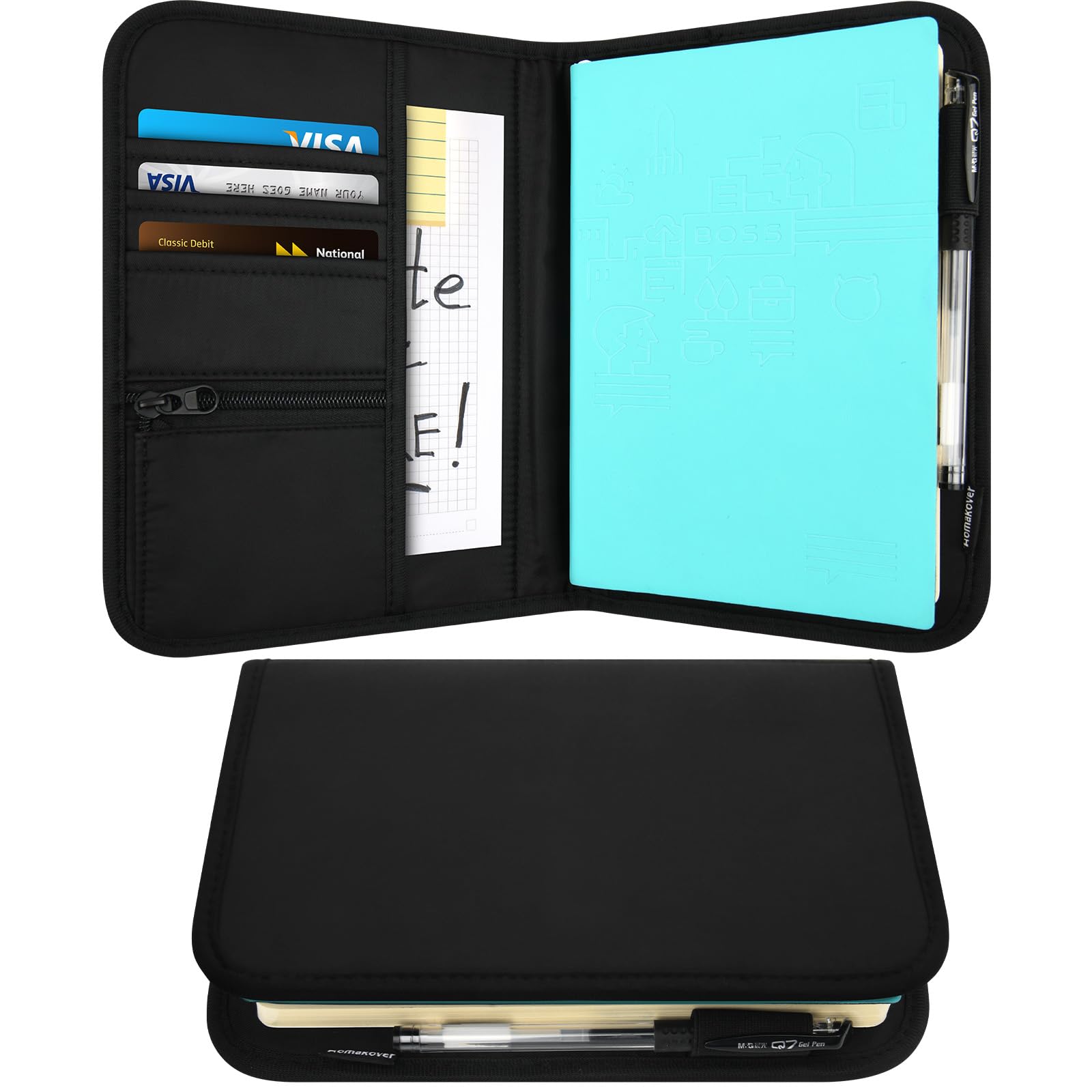 Notebook Cover for A5 Moleskine LEUCHTTURM Green