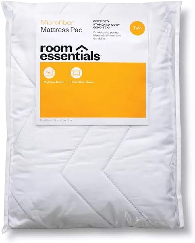 room essentials waterproof mattress pad