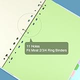 Thboxes File Dividers A4 12 Part 10 Pack Coloured Multi Hole Punched view 5