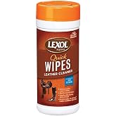 Lexol Leather Tack Cleaner Wipes, 25 Count