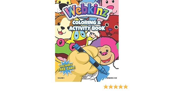 Webkinz Coloring Amp Activity Book Volume 1 World Webkinz