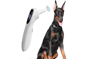 Pet Thermometer Non Contact, Ear Thermometer for Dogs or Other Animals,Vet Thermometer,Comfortable and Fast Measure pet's Tem