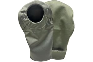 STOMA CLOAK NODOR Ostomy Pouch Covers - Odor Reducing, Moisture Wicking, Cool Fabric - Fits All Ostomy Sizes, Discreet Protection for Colostomy, Ileostomy, Urostomy Bags - 2-Pack (Olive, 3.50R - 89mm)