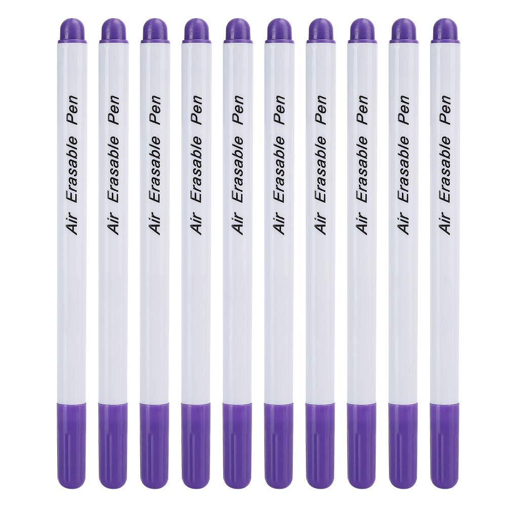 Garosa Fabric Marking Pens, Air Erasable Marking Tool, Water Soluble Ink for Sewing and Tracing on Cloth