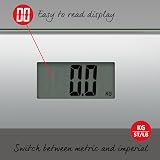 Salter Digital Bathroom Scale Easy Read LCD 180 kg Silver Grey view 3