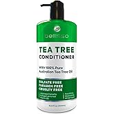 Tea Tree Oil Conditioner - Sulfate and Paraben Free - Anti Dandruff Treatment for Itchy, Dry Scalps - Ideal for Women and Men