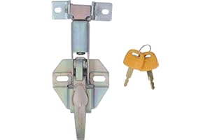 Excavator Cylinder Head Lock Stainless Steel Engine Cover Hood Lock with Keys Replacement for R200