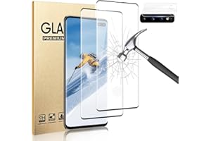 GBBO [2+2 Pack] Galaxy S10 Plus Screen Protector with Camera Lens Film [Fingerprint Unlock Support] [Bubble Free] [9H Hardness] Glass Screen Protector for Samsung Galaxy S10 Plus 6.4 Inch
