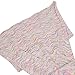 DDMY Mermaid Tail Blanket for Kids, Teens and Adult, Handmade Wave Blankets Crochet Knitting, White
