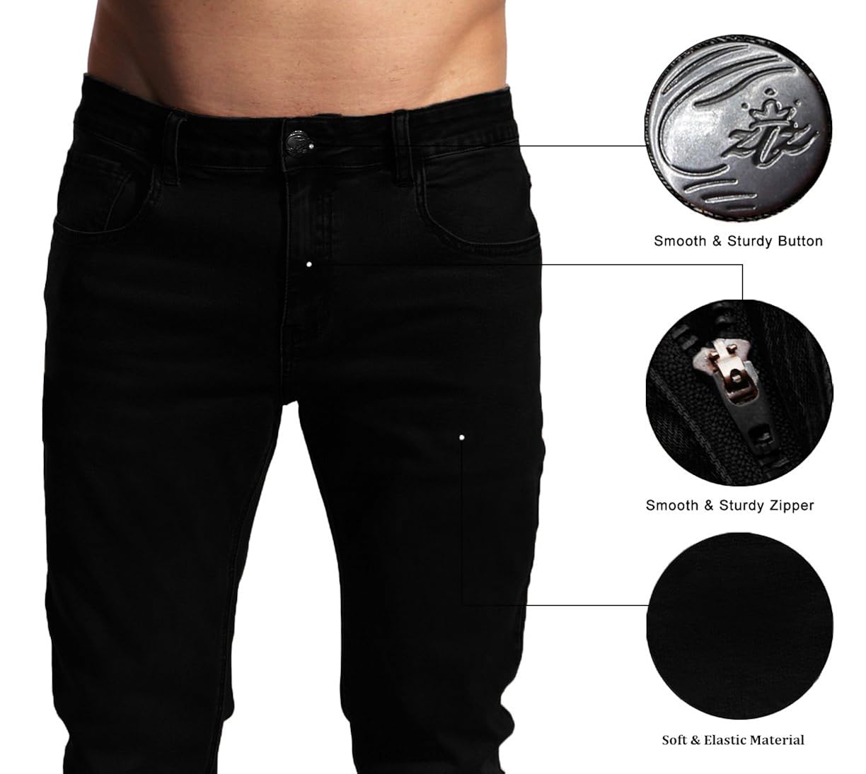 zlz mens jeans