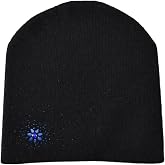 Slouchy Beanie, Plain Knitted Winter Warm Ski Hat, Soft Skull Cap for Women