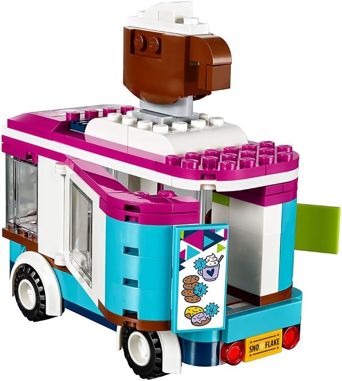 lego friends snow resort hot chocolate van