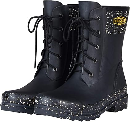 Amazon Unicare カップル メンズ レディースレインブーツレイン