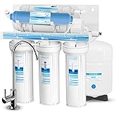 Geekpure 6 Stage Reverse Osmosis Drinking Water Filter System 75 GPD - with DI Filter TDS Close to 0