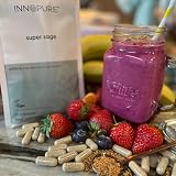 INNOPURE Super Sage Leaf Menopause Supplement 4000mg 60 Caps UK Made Vegan view 2