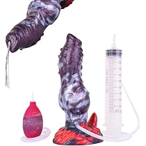 Amazon.com: WAMYZZY Silicone Squirting Dildo with Suction Cup Dog ...