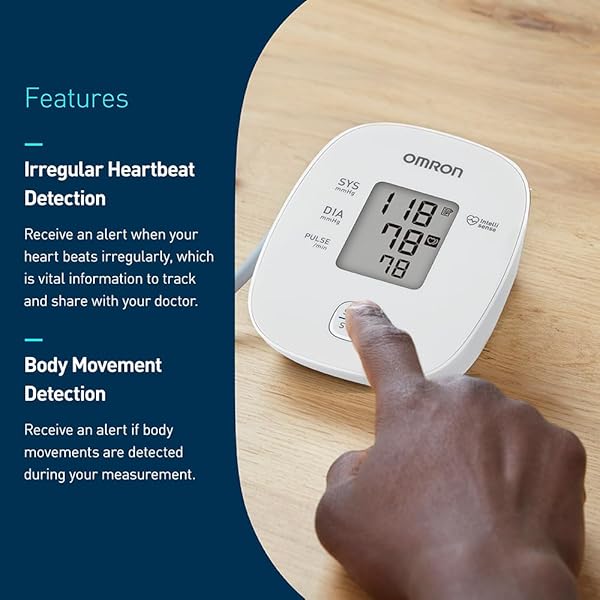 OMRON IRON BLOOD PRESSURE MONITOR FOR HOME USE & UPPER ARM BLOOD PRESSURE CUFF – #1 DOCTOR & PHARMACIST RECOMMENDED BRAND – CLINICALLY VALIDATED