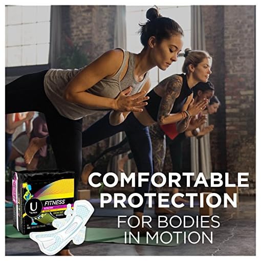 U by Kotex Fitness Ultra Thin Pads with Wings, Regular Absorbency, Fragrance-Free Pads, 15 Count - Image 7