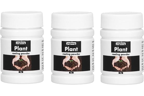 Alvinlite Rooting Hormone Powder Transplating Growth Enhancer Garden Fertilizers Plant Rooting Powder Root Fertilizer for Cut