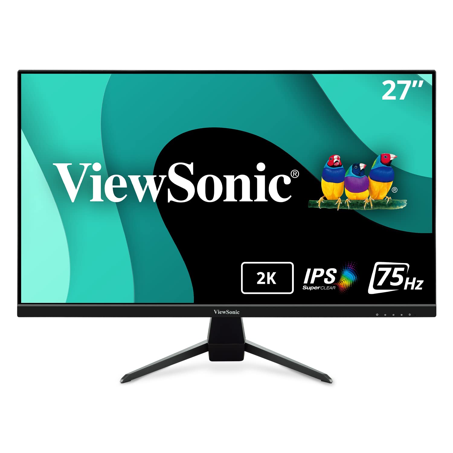 ViewSonic VX2767U-2K 27 Inch 1440p IPS Monitor with