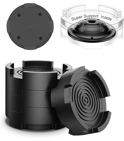 Amazon.com: Washer Anti-Vibration and Anti-Walk Washer and Dryer Feet | 8%  Bigger Than The Leading Competition