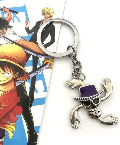 Amazon Co Jp キーホルダー ワンピースキーホルダー アニメーションジュエリーキーホルダーペンダント男性と女性のキーホルダー スカル2 ホーム キッチン