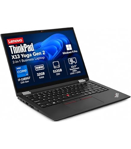 Amazon.com: Lenovo ThinkPad X13 Gen 2 Laptop, 13.3