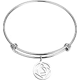 AA & NA Anonymous Dual Pendant Necklace Keyring 12 Steps Recovery Sober