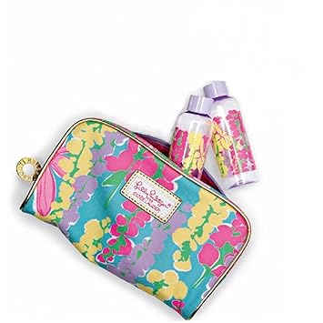 lilly pulitzer estee lauder makeup bag