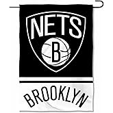 Brooklyn Nets Double Sided Garden Flag