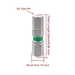 Rannb Magnetic Screwdriver Bit 0.98"/25mm Long