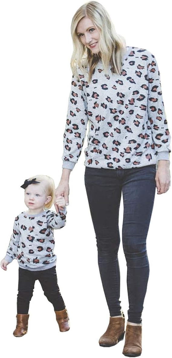 mother leopard sweatshirt