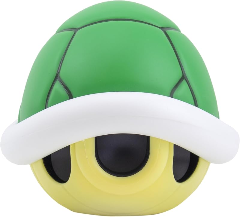 Super Mario Bros Green Shell Light mit Sound - Batteriebetrieben - Offizielle Nintendo-Waren, PP8028NN, Mehrfarbig, Einheitsgröße