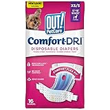 OUT! PetCare Disposable Dog Diapers Female, Potty