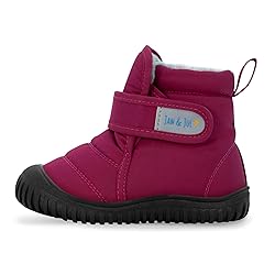 JAN & JUL Kids' Warm Fleece Lined Ankle Boots for