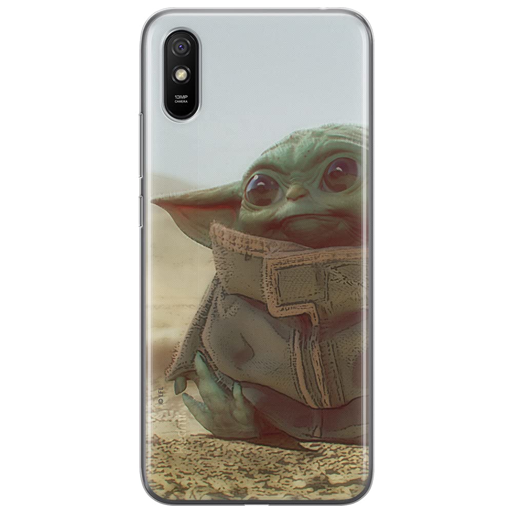 ERT GROUP mobile phone case for Xiaomi REDMI 9A original and officially Licensed Star Wars pattern Baby Yoda 003 optimally adapted to the shape of the mobile phone, case made of TPU