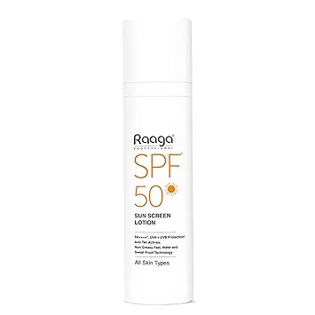 Raaga Professional Sunscreen Spf 50 For All Skin Types, 80 ml