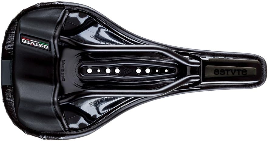 Astute Uni Mudline VT Mountain Bike Saddle – Black/Black, One Size