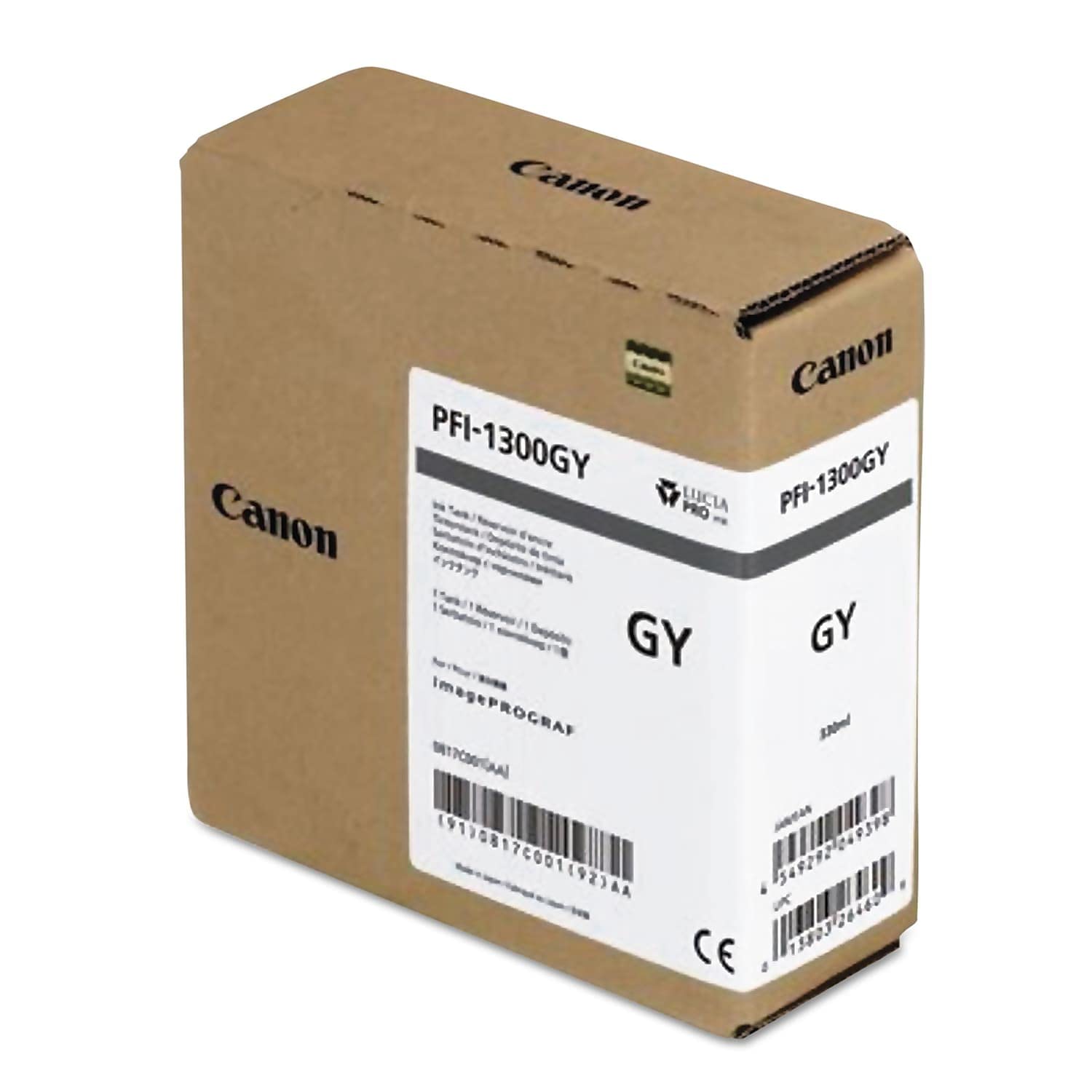 CANON PFI-1300 Ink Grey Standard Capacity 330 ml Pack of 1 iPF Pro2000/4000/4000S/6000S