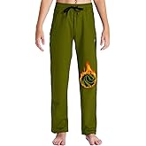 DEVOROPA Youth Boys' Fleece Lined Sweatpants Open Bottom Water Resistant Winter Thermal Track Athletic Pants Zipper Pockets