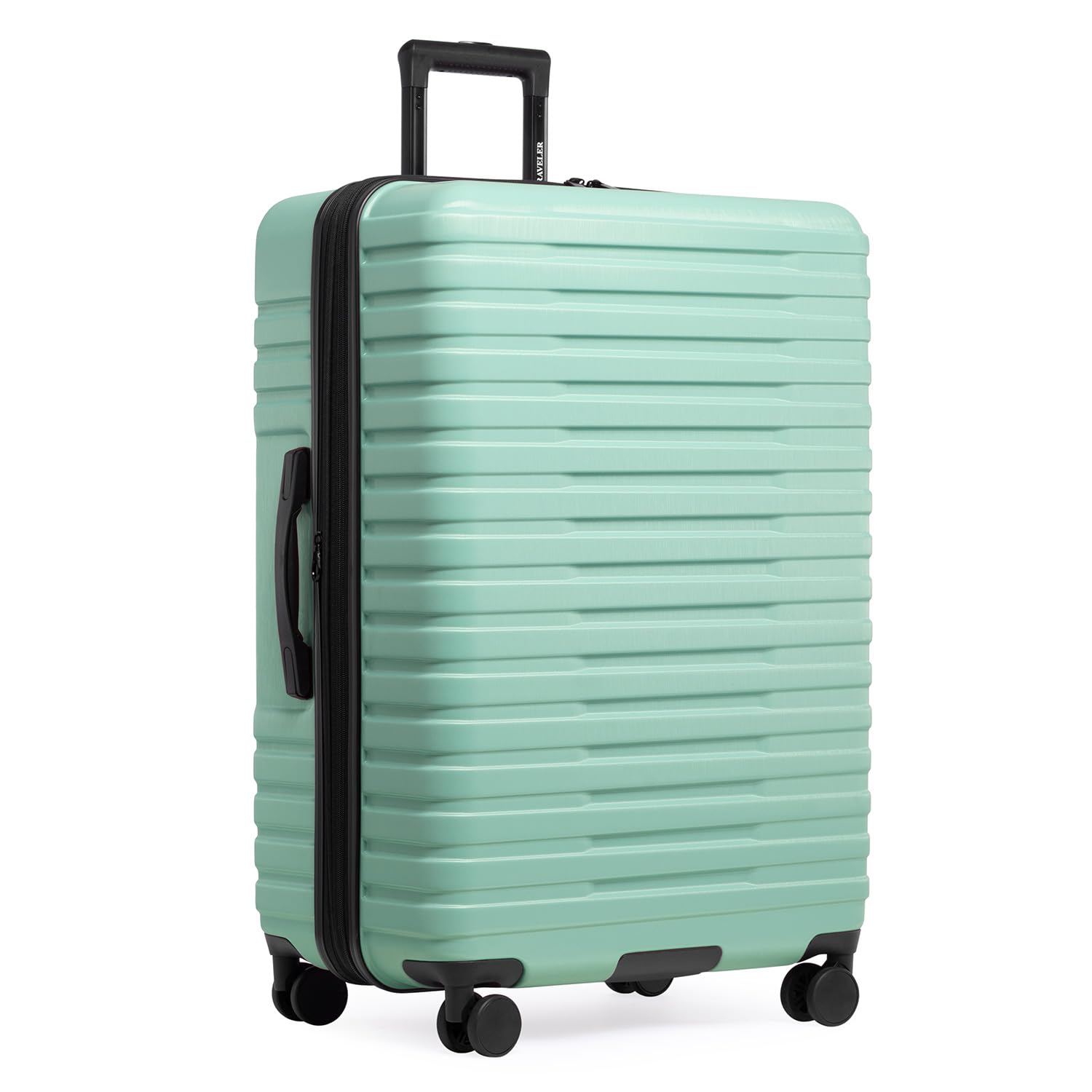 Photo 1 of ** MISSING A WHEEL**
U.S. Traveler Boren Expandable Hardside Rugged Travel Luggage with 8 Spinner Wheels, Mint, Checked-Large 30-Inch