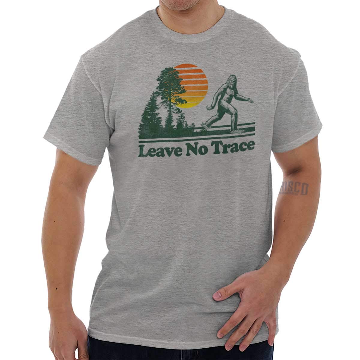 Leave No Trace Urban Legend Sasquatch Myth T Shirt Tee 2305 Seknovelty