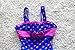 Aivtalk Toddler Girls Swimsuit 2 Piece Beach Swimwear Polka Dot Bathing Suit (3-4 Years, One Piece)
