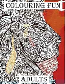 Amazon Com Colouring Fun Adults Colouring Book For