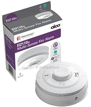 Aico ei2110e multi-Sensor óptico alarma de calor y humo ...