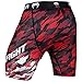Venum 3149-425 Tecmo Vale Tudo Shorts, Red/White, Large