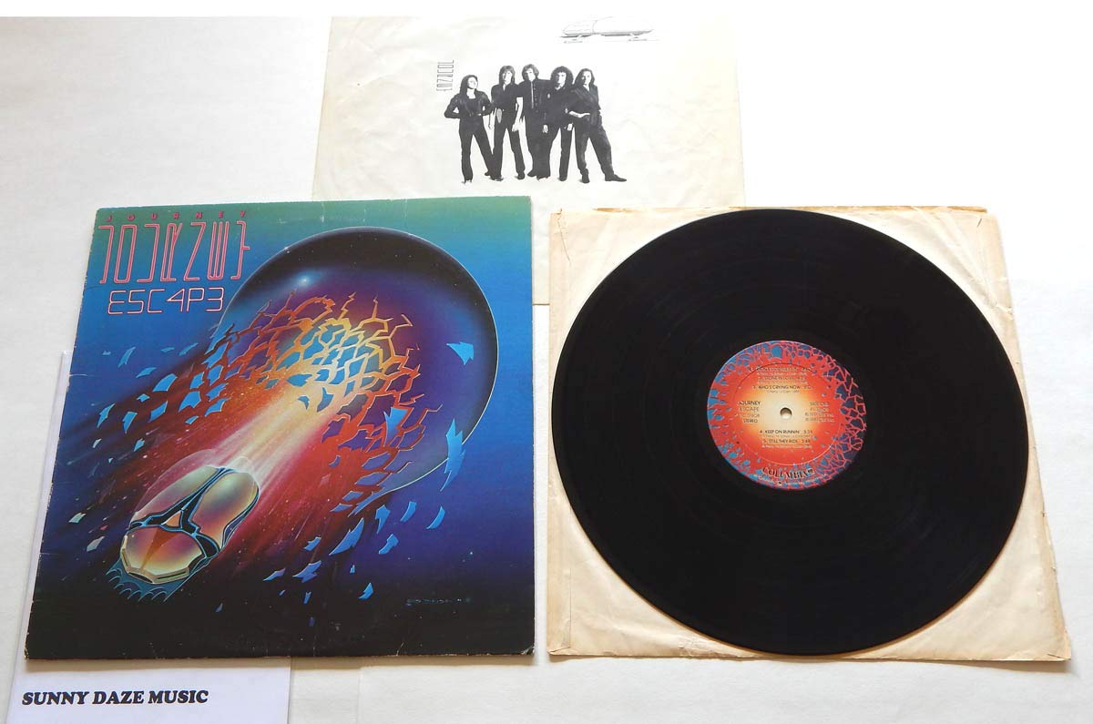  Journey Escape Columbia Records 1981 One Used Vinyl LP Record