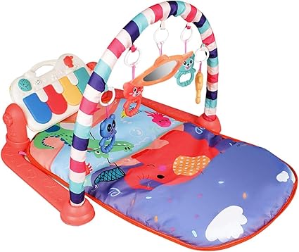 Arthomer Gymnastique Pour Bebes Avec Piano Pommes De Terre Couverture Pour Activites De Bebe Parc De Jeux Pour Enfants Cadeaux Originaux Pour Bebes Nouveau Nes Rouge Amazon Fr Cuisine Maison